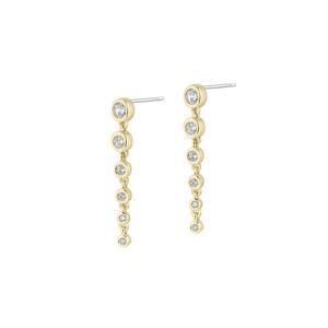 NEW ELECTRIC PICKS women's skyline earrings in gold
